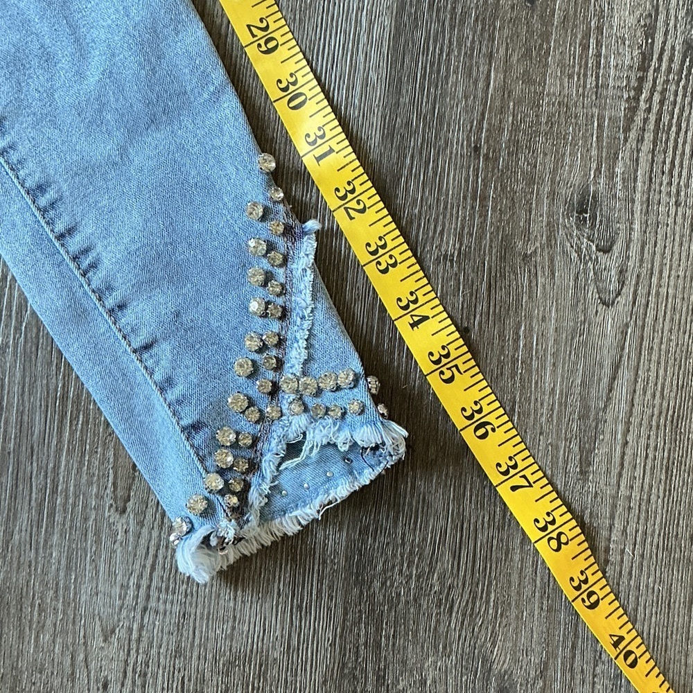 Denim Couture by Smith Denim House Women's Light Blue Stylish Skinny Jeans - Picture 10 of 12